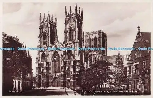 R701104 York Minster. Westfront. Valentinstag. RP