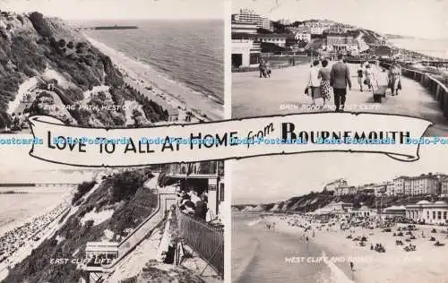 R701124 Love to All at Home aus Bournemouth. Zick Zack Pfad. West Cliff. Badezimmer