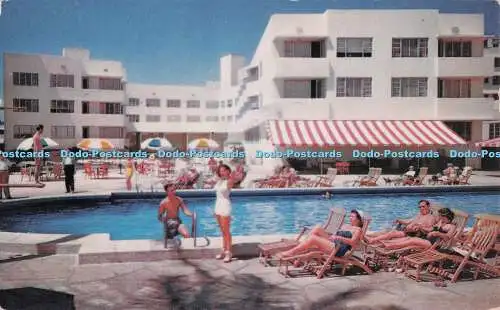 R704752 Florida. Miami Beach. Shore Club Hotel. Litho. 1954