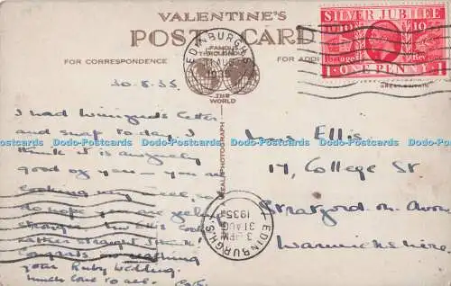 R701137 Edinburgh Castle. Valentinstag. RP. 1935