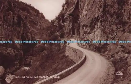 R698721 La Route des Gorges du Loup. C. A. P. C. Cavalier