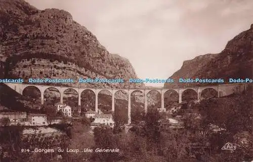 R698722 Gorges du Loup. Vue Generale. C. A. P. C. Cavalier