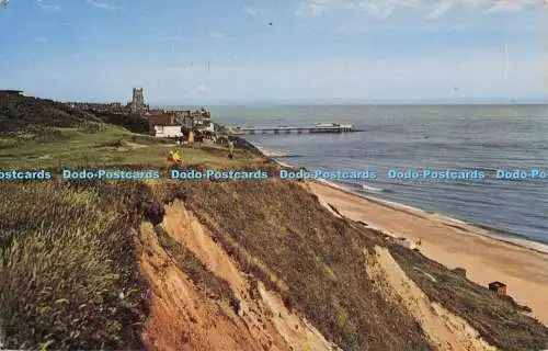 R704790 Cromer. Die Klippen. Postkarte