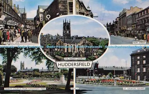 R704803 Huddersfield. Die Pfarrkirche. Colin Richardson Drucker. Lilywhite Po