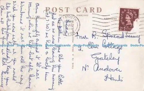 R698763 Exmouth. Orcombe Point. RP. 1956