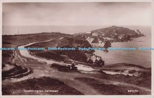 R698768 Newquay. Towan Head. RP. Postkarte