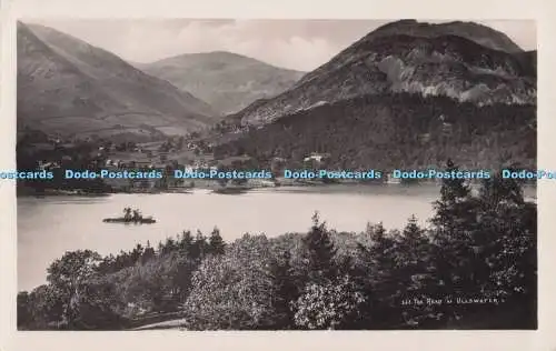 R703343 The Head of Ullswater. RP. Postkarte