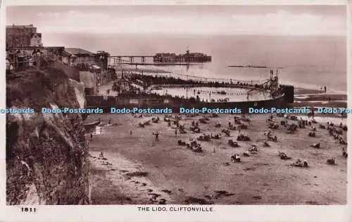 R701217 Cliftonville. Das Lido. C. Richter Ltd. RP. 1952