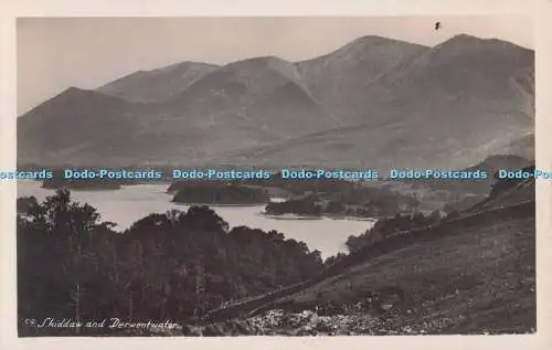 R698803 Skiddaw und Derwentwater. RP. Postkarte