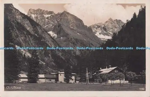 R701221 Oytalhaus. 1006 m.m. Schneeck u.gr. Wilde bei Oberstdorf i. Bayr. Alleg