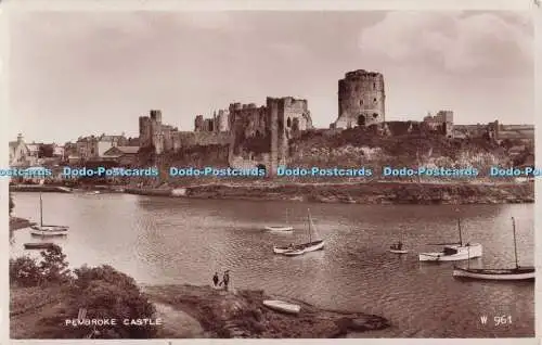 R703384 Pembroke Castle. Valentine and Sons Ltd. RP. 1956