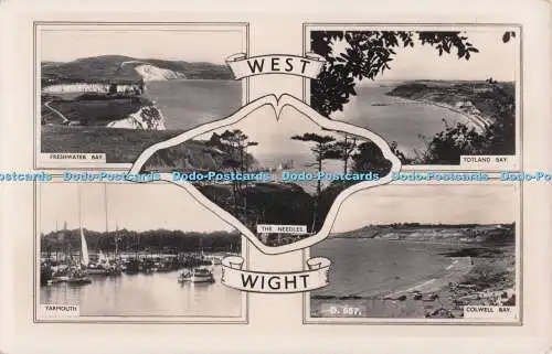 R698819 West Wight. Yarmouth. Süßwasserbucht. G. Dean. RP. Multi View