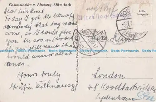 R698847 Luftkurort Aftersteg. u. d. M. Schwarzwald. Faller. Inh. P. Muschelknaut