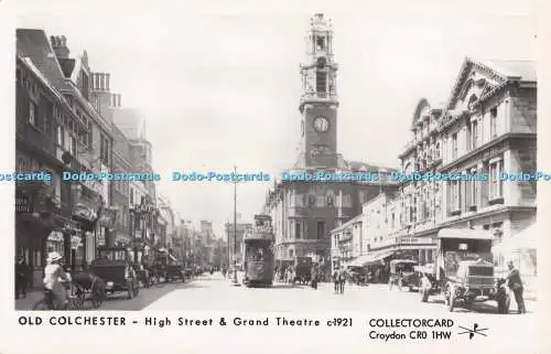 R698857 Old Colchester. High Street und Grand Theatre. Palin Prints. Collectorca