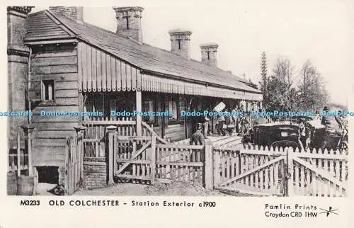 R698859 Old Colchester. Bahnhof außen. Pamlin Prints