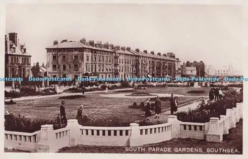 R698863 Southsea. South Parade Gardens. RP