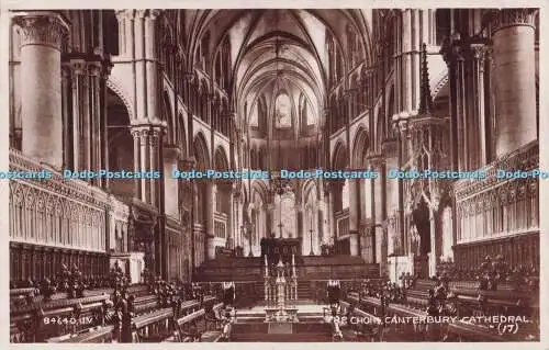 R703476 Kathedrale von Canterbury. Der Chor. Valentinstag. RP