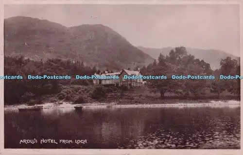 R703477 Ardlui Hotel von Loch. RP. Postkarte