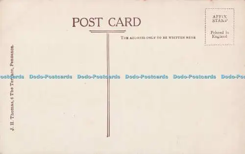 R703483 Lands End. J. H. Thomas. Postkarte