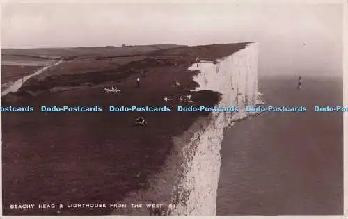 R698930 Beachy Head und Leuchtturm aus dem Westen. RP. 1933