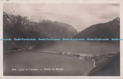 R698931 Lago di Lugano. Ponte di Melide. Superfot Extra