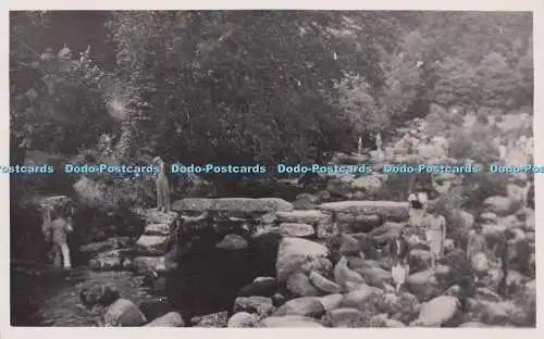 R703495 Dartmeet. Dartmoor. Postkarte. 1934