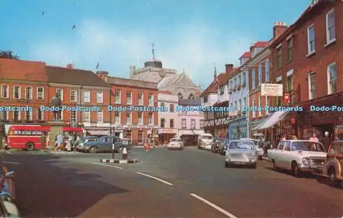 R704981 Romsey. Marktplatz. Postkarte