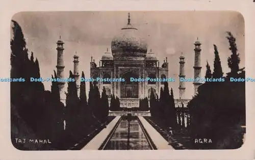 R703507 Agra. Taj Mahal. Postkarte