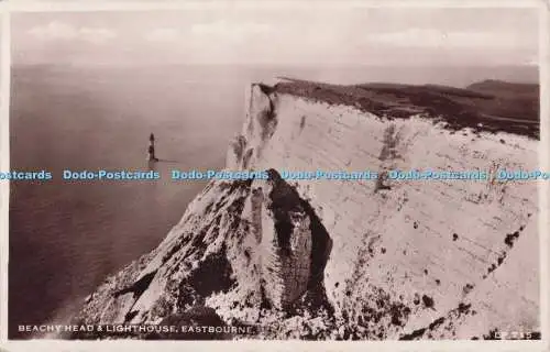 R698945 Eastbourne. Beachy Head und Leuchtturm. Lansdowne. RP