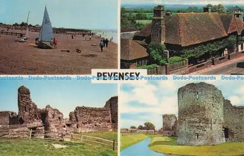 R704986 Pevensey. Das Schloss. Fotopräzision. Colourmaster International. Multi