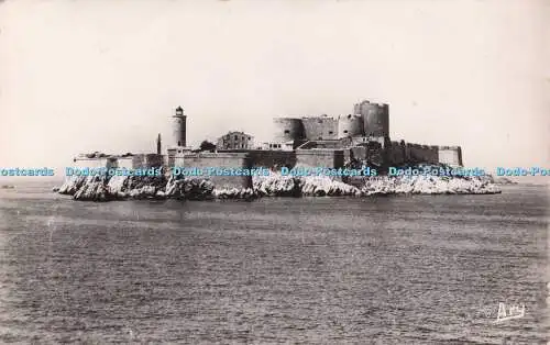 R698954 Marseille. Le Chateau d If. Verspätet. Armee. RP