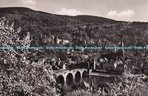 R701391 Fruhling in Heidelberg. Blick vom Philosophenweg. Edm. von König. RP