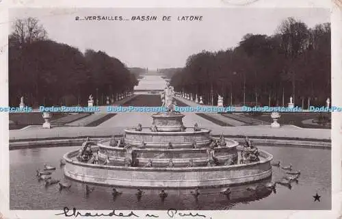 R703547 Versailles. Bassin de Latone. Marke Etoile. 1907