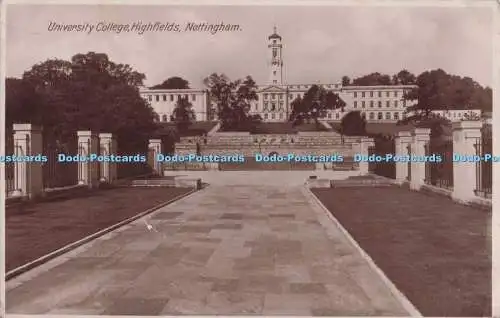 R703555 Nottingham. University College. Highfields. Woolstone Bros. Der Milton S