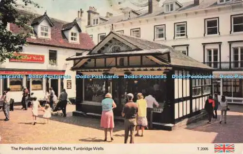 R705064 Tunbridge Wells. Pantiles und Old Fish Market. E. T. W. Dennis