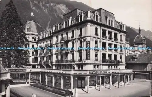 R701449 Interlaken. Hotel Metropole. H. Steinhauer