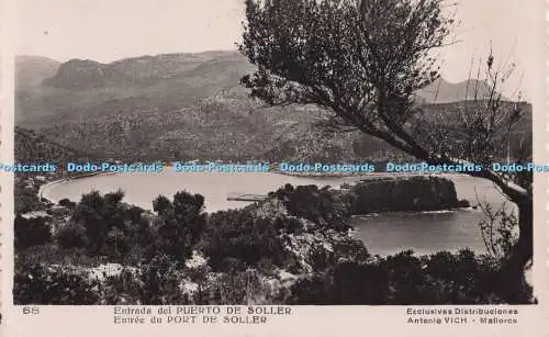 R701451 Mallorca. Entree du Port de Soller. Antonio Vich