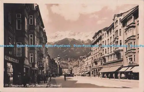 R703610 Innsbruck. Maria Theresien Straße. Gustav Hagner