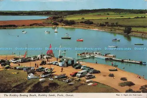 R705088 Dorset. Poole. The Rockley Boating Beach. Rockley Sands. John Hinde. E.