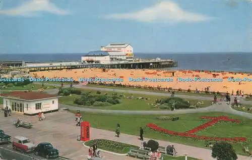 R705093 Great Yarmouth. Ankergärten. Central Beach und Britannia Pier. Lansdo