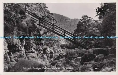 R699076 Betws y Coed. N. Wales. Bergmannsbrücke. RP. 1960