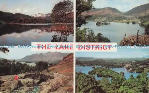 R705115 The Lake District. Elterwater und Langdale Pikes. Sanderson und Dixon. J