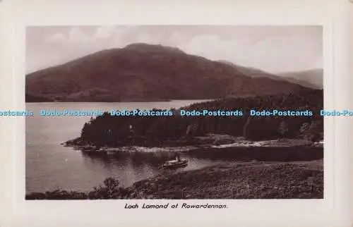 R701504 Loch Lomond of Rowardennan. RP