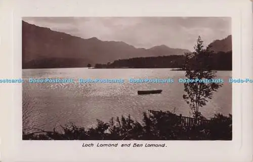 R701505 Loch Lomond und Ben Lomond. RP