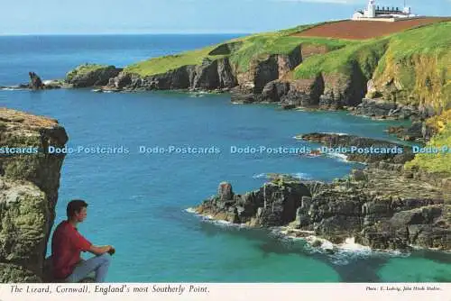 R705163 Cornwall. England Most Southerly Point. Die Eidechse. John Hinde. E. Ludwi