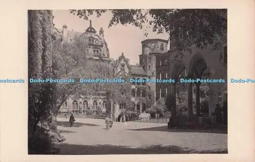 R703704 Deutschland Heidelberger Schloss. Postkarte