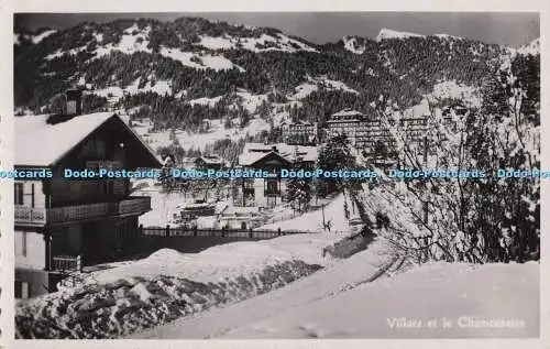 R699159 Villars et le Chamossaire. E. Baatard