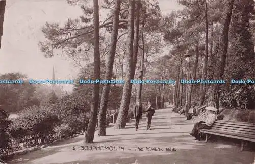 R701583 Bournemouth. The Invalids Walk. 1910