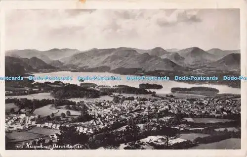 R703737 Keswick und Derwentwater. G. P. Abraham. RP