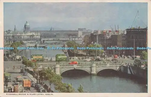 R705253 Dublin. O Connell Bridge und River Liffey. Valentine